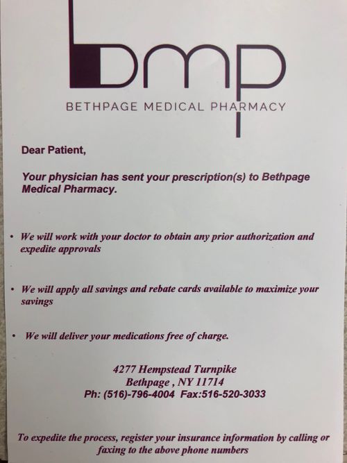 Bethpage Medical Pharmacy Bethpage Medical Pharmacy Your Local